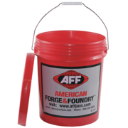 American Forge & Foundry 5 Gallon Plastic Bucket, 12 In H, Red, Plastic AFFBUCKET